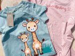 T-Shirt für Geschwister "Giraffe" – Bild 3