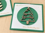 Weihnachtskarte mit Holzbaum-Anhänger – Bild 6